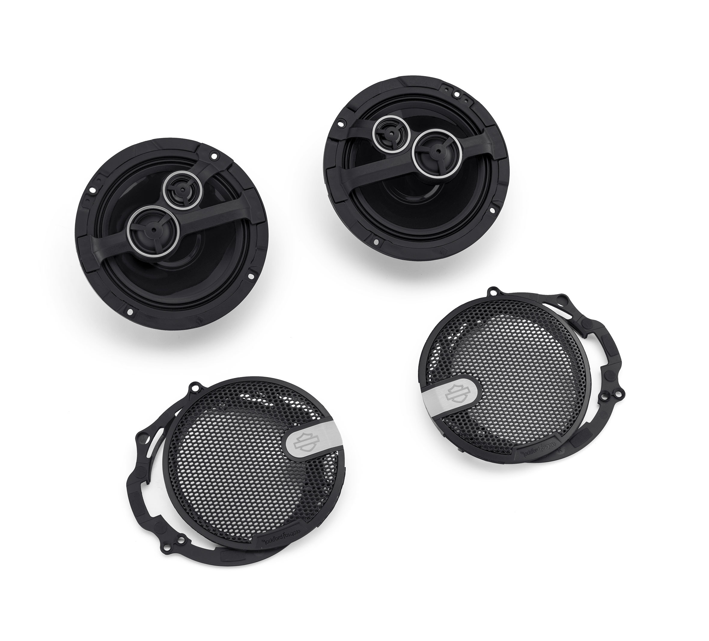 Harley-Davidson Audio powered by Rockford Fosgate – Stage II Fairing Speakers