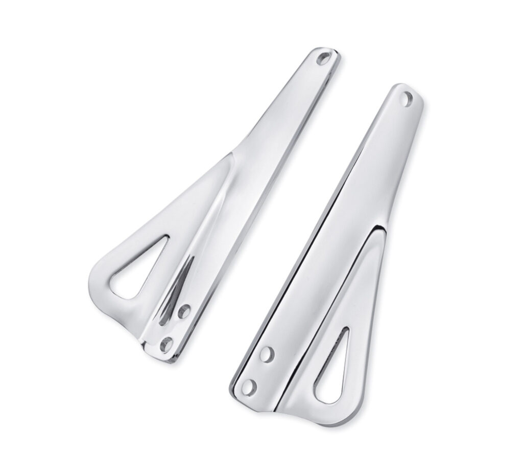 Chrome Tie-Down Brackets
