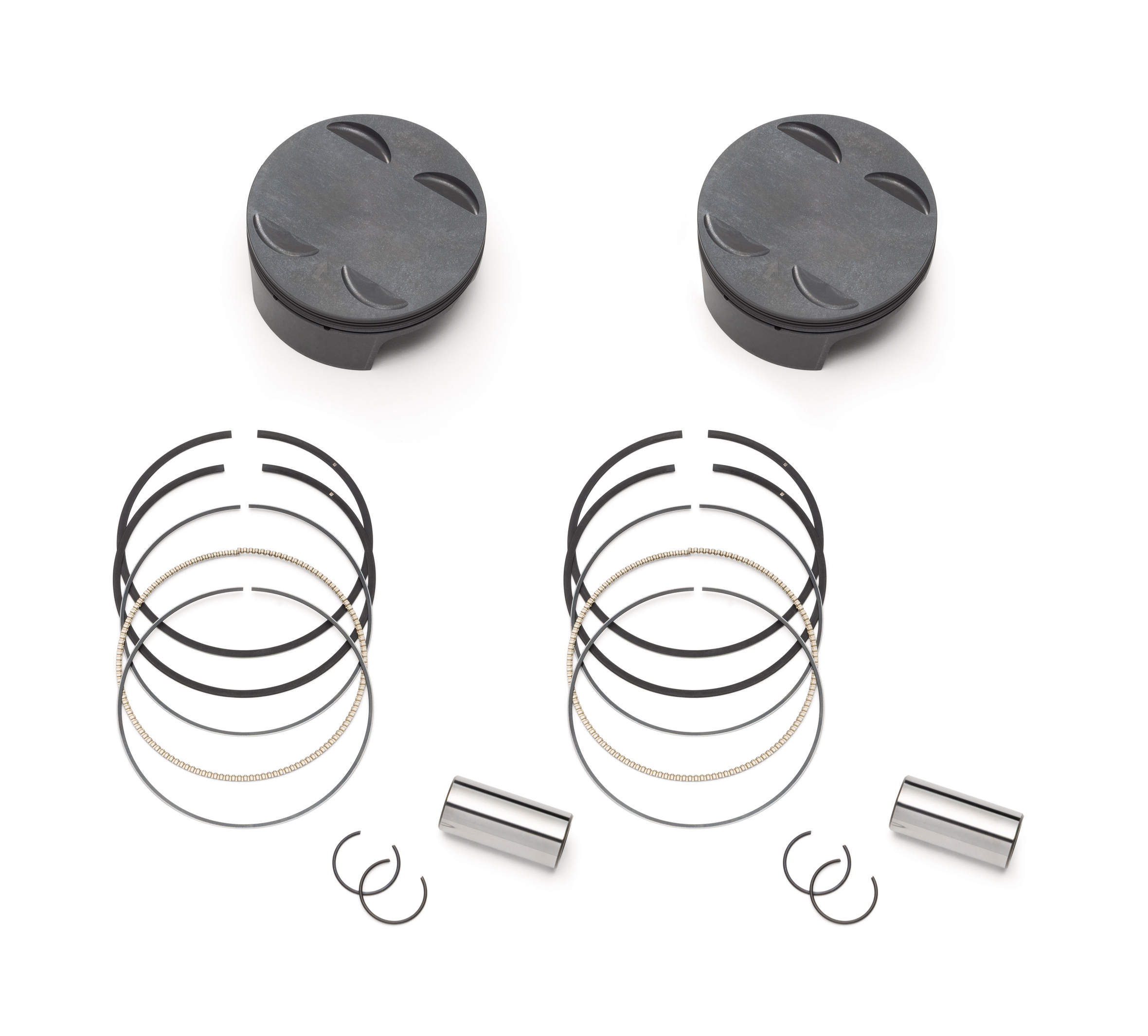 Screamin' Eagle Forged High-Compression Piston Kit – 4.155” X 4.625” (125CI)