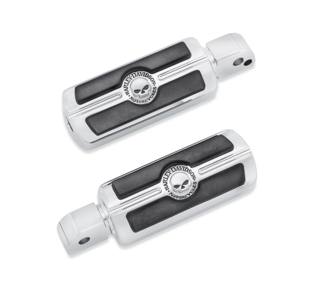 Willie G Skull Passenger Footpegs