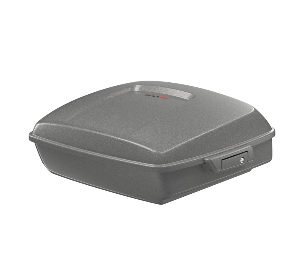 Chopped Tour-Pak Luggage -Mercury Silver