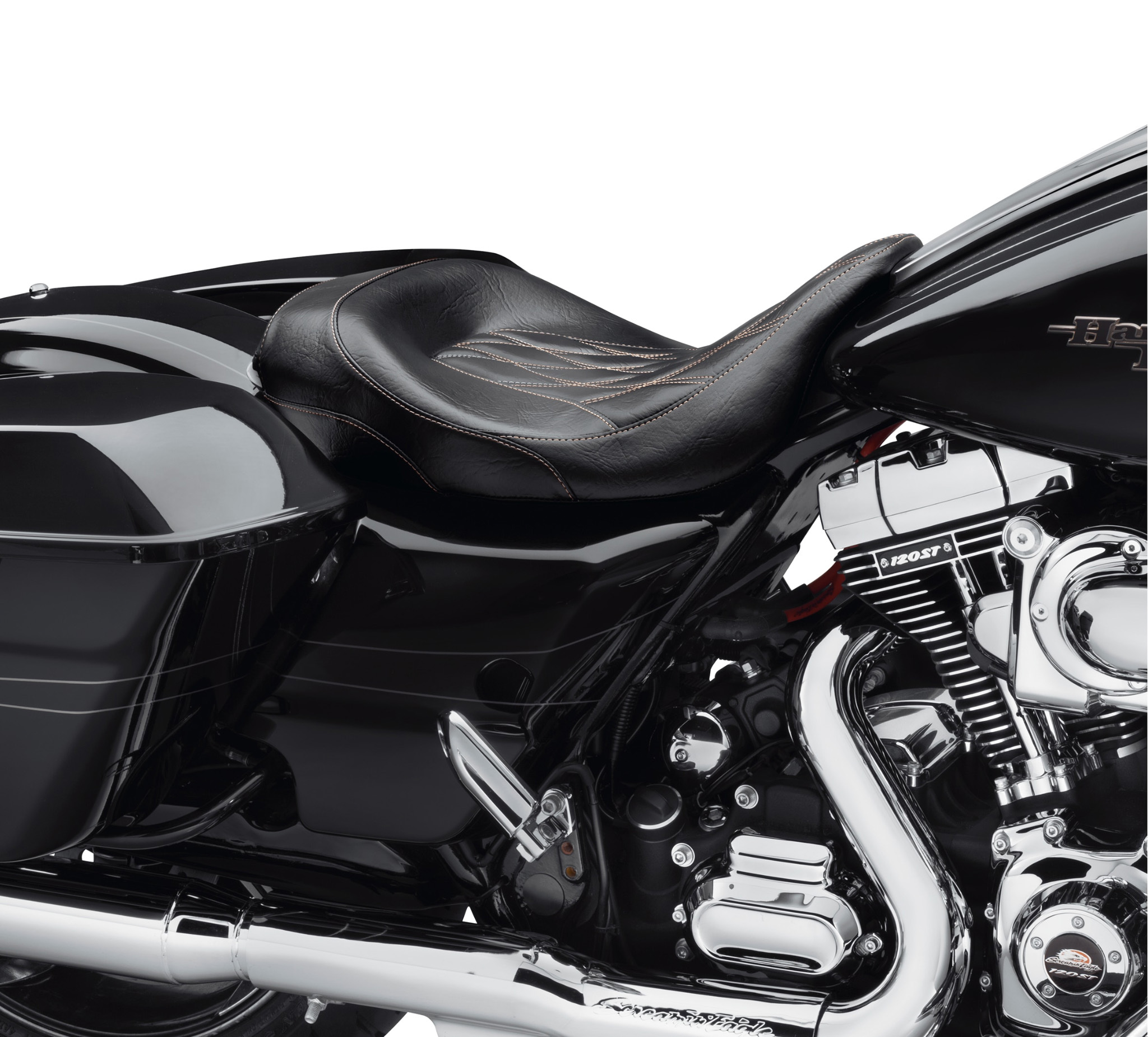 Low-Profile Solo Touring Seat