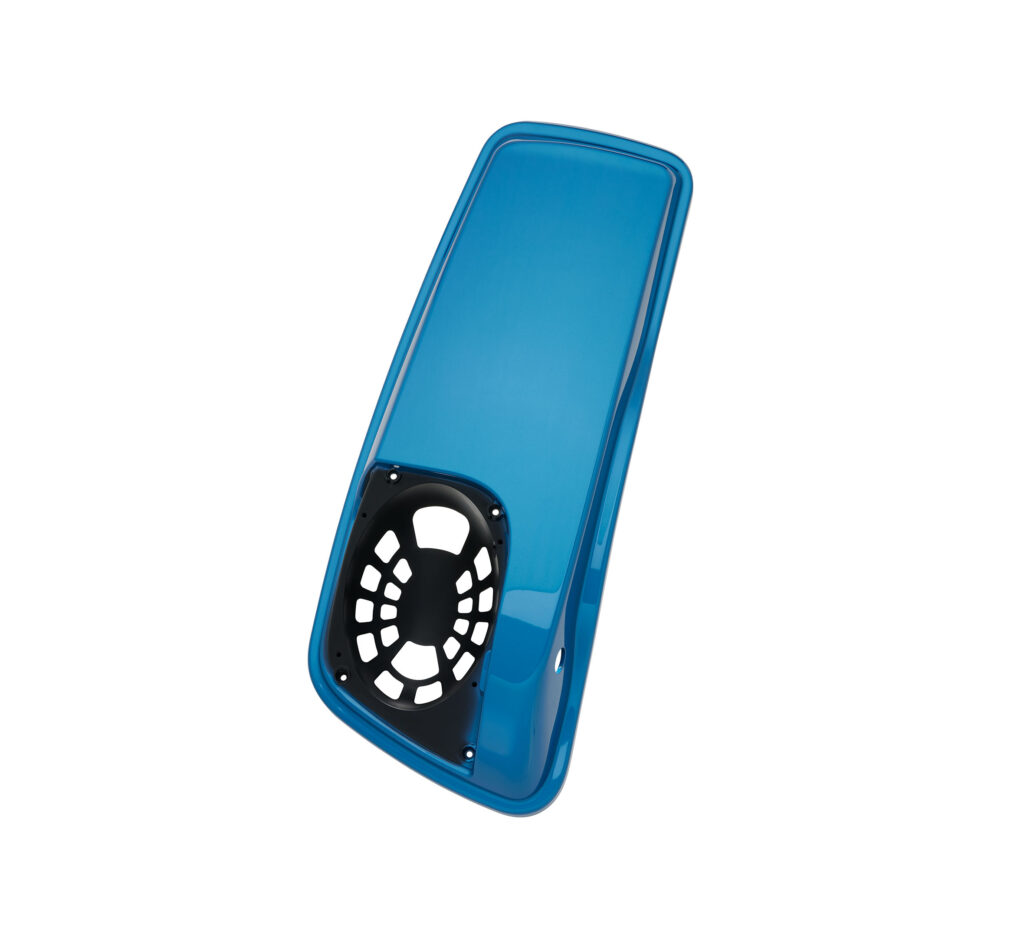 Color-Matched Saddlebag Speaker Lid - Right