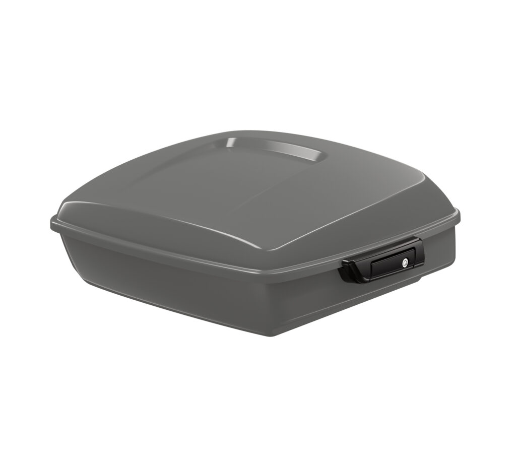 Chopped Tour-Pak Luggage - Dark Billiard Gray