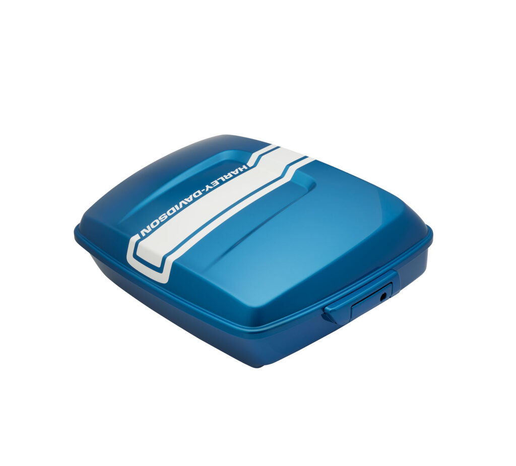 Color-Matched Chopped Tour-Pak Luggage